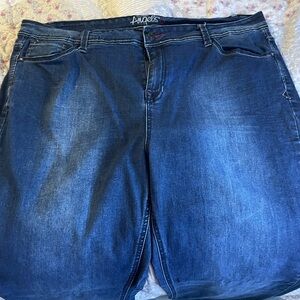 Angels Dark Blue Denim Pants